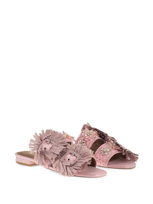 Ciabatta donna in rafia KURT GEIGER London | 5588098999.